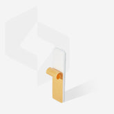 Disposable white files for short nail file (grinding file) EXPERT 51 (10 pcs)